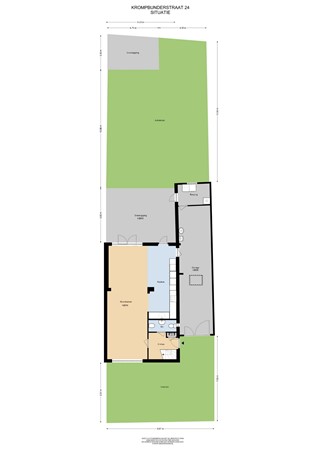 Floorplan - Krompbunderstraat 24, 6171 LL Stein